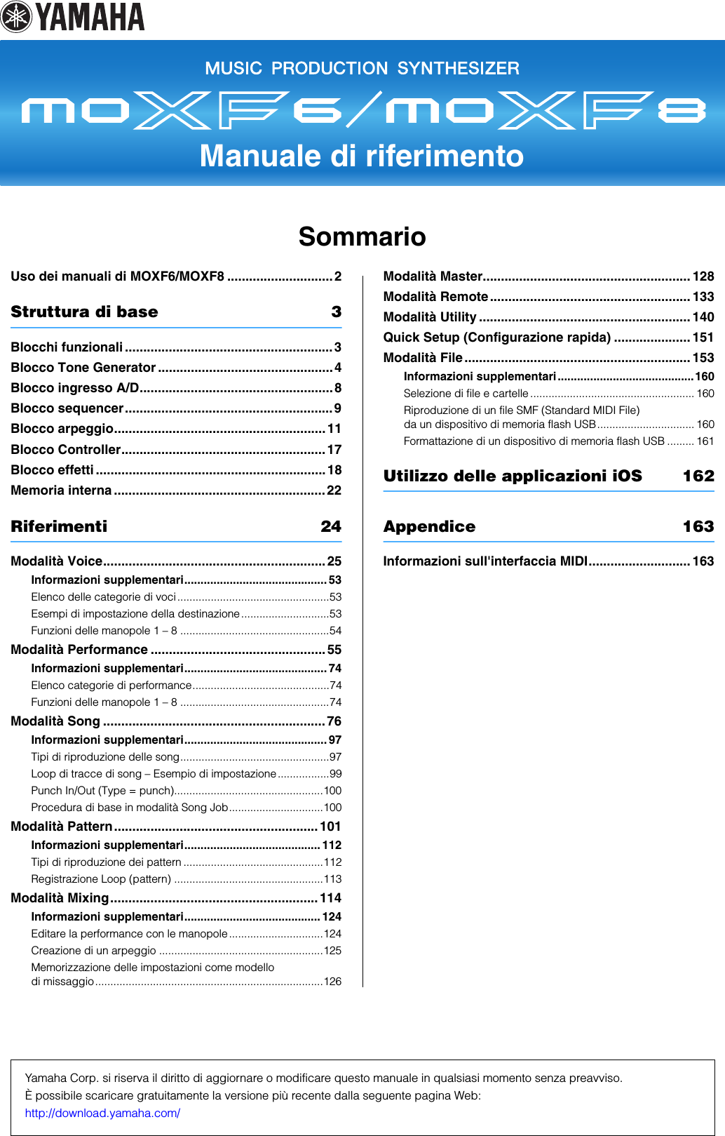 Yamaha Moxf6 Moxf8 Reference Manual Moxf6moxf8 It Rm A0