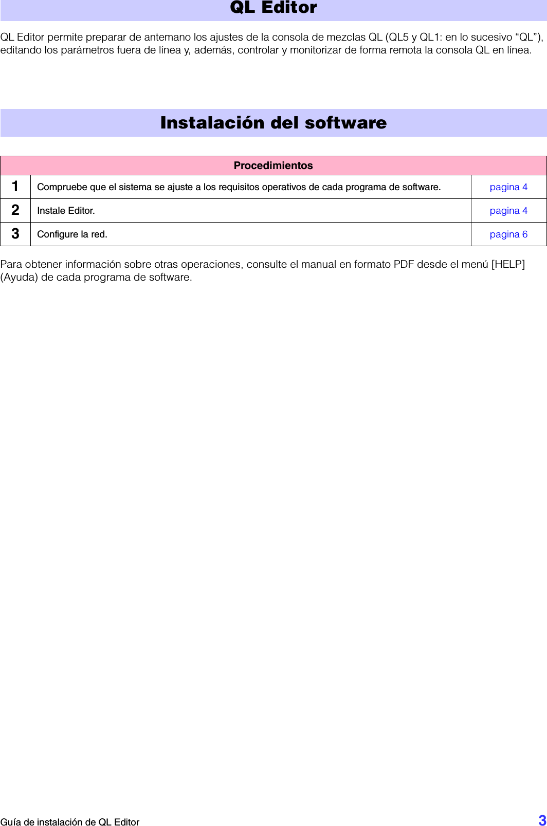 Page 3 of 10 - Yamaha QL Editor Installation Guide Qleditor Es Ig B0