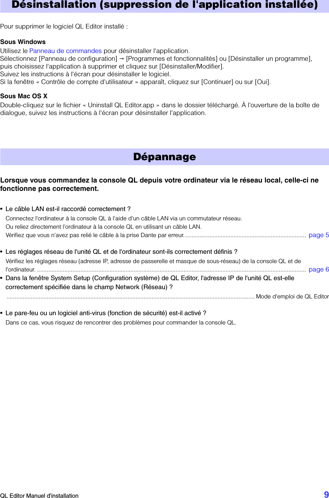 Page 9 of 10 - Yamaha QL Editor Installation Guide Qleditor Fr Ig B0