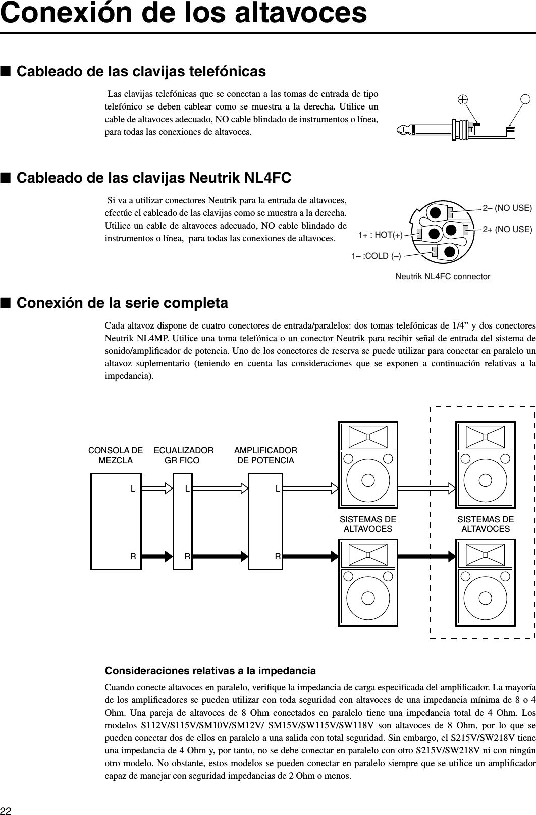 Page 4 of 11 - Yamaha S112V/S115V/S215V/SM10V/SM12V/SM15V Owner's Manual Club Series V S112v Es Om D0