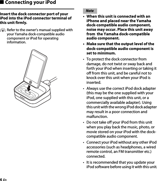 Page 9 of 11 - Yamaha YDS-12 Owner’s Manual Owner's