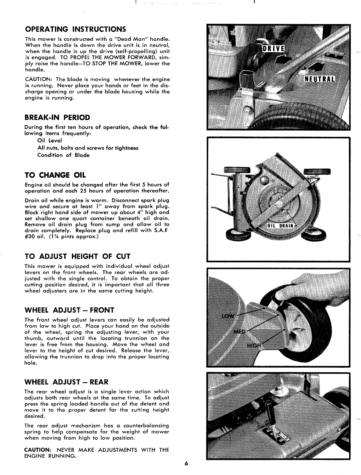 Page 6 of 12 - Yard-Man Man-2380-0-Users-Manual  Yard-man-2380-0-users-manual