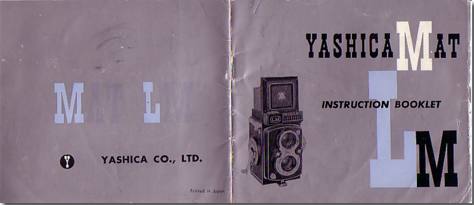 Page 1 of 10 - Yashica Mat-Lm-Instruction-Booklet  Yashica-mat-lm-instruction-booklet