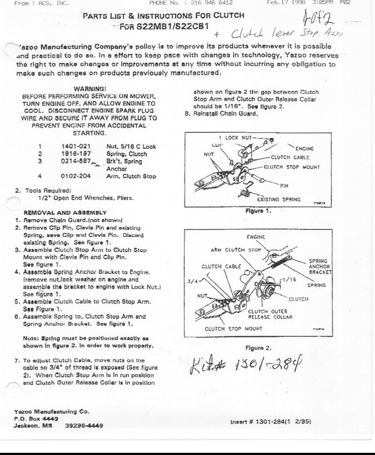 Page 8 of 8 - Yazoo-Kees Kees-S22Mb1-Users-Manual  Yazoo-kees-s22mb1-users-manual