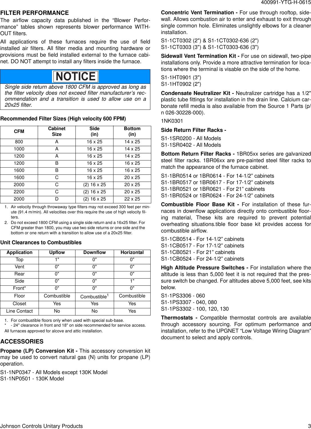 Page 3 of 6 - York Tg9S-Technical-Guide 400991-YTG-H-0615  York-tg9s-technical-guide