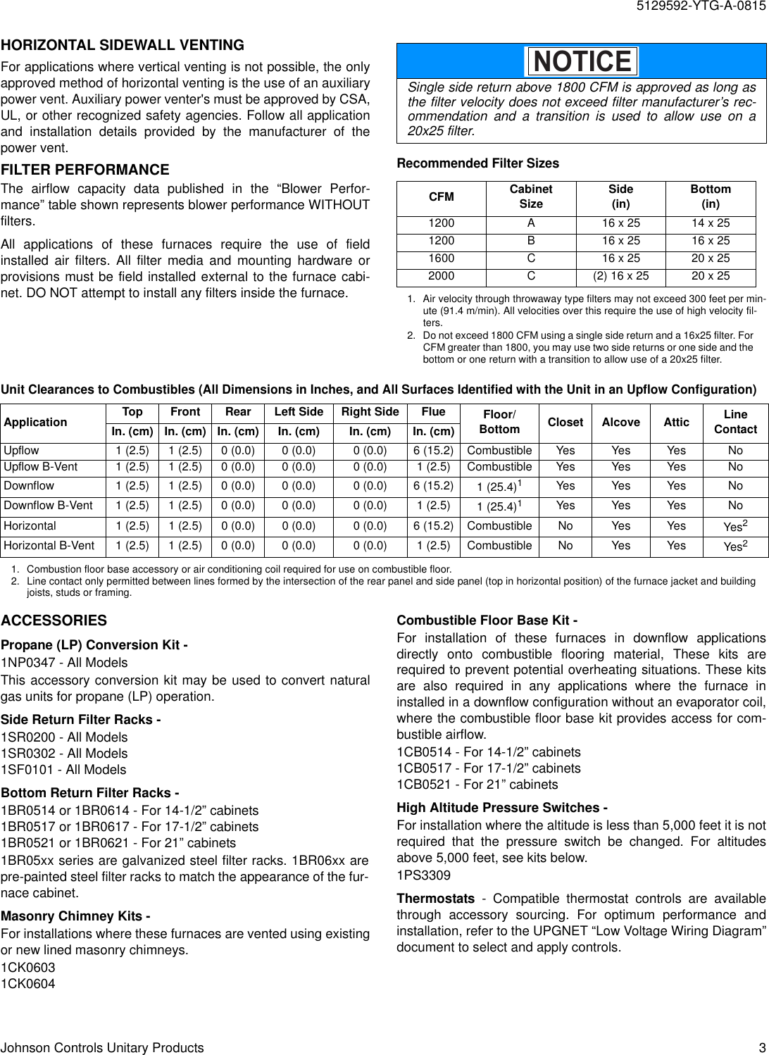 Page 3 of 4 - York Tm8Y-Technical-Guide 5129592-YTG-A-0815  York-tm8y-technical-guide