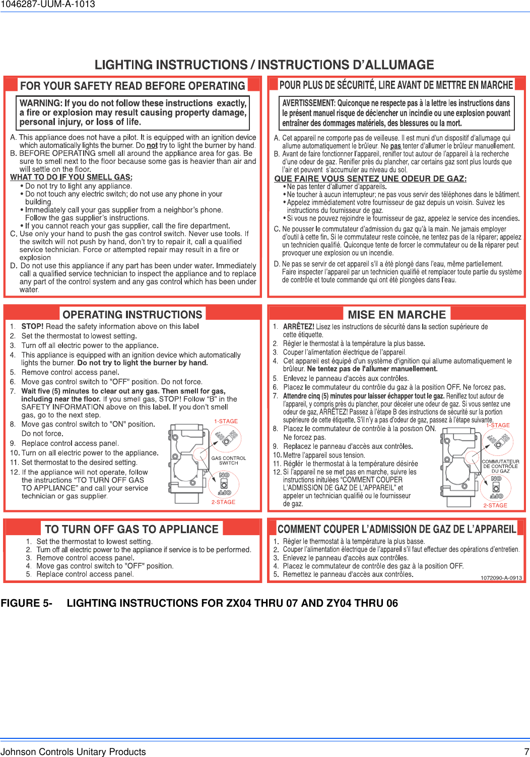 Page 7 of 10 - York Zx-Prestige-Rooftop-Unit-Users-Manual 1046287-UUM-A-1013  York-zx-prestige-rooftop-unit-users-manual