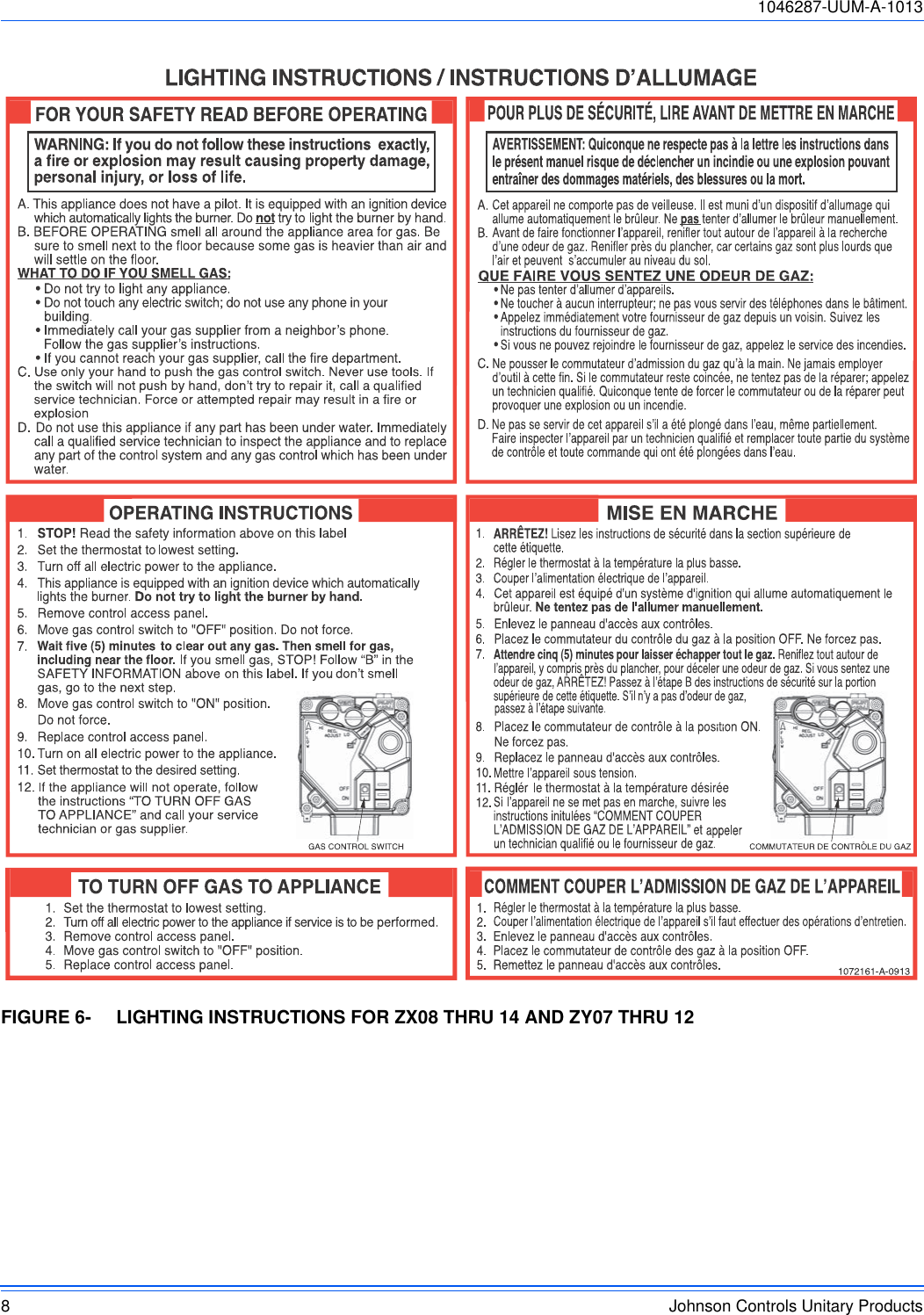 Page 8 of 10 - York Zx-Prestige-Rooftop-Unit-Users-Manual 1046287-UUM-A-1013  York-zx-prestige-rooftop-unit-users-manual