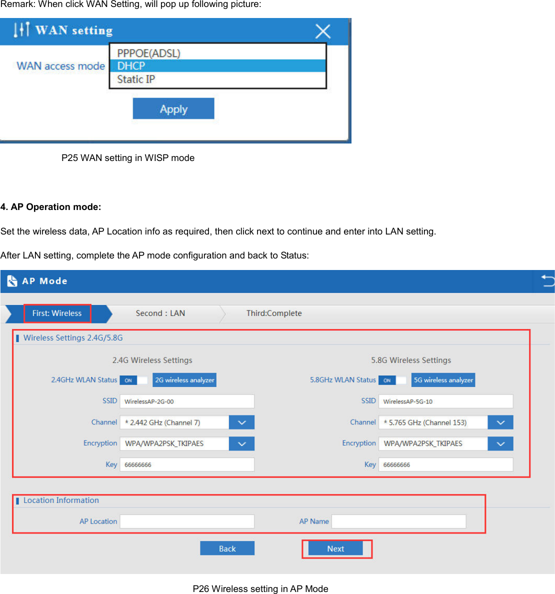 Page 14 of Yunlink Technology P48 Outdoor Access Point User Manual HWAP80 P48                                  