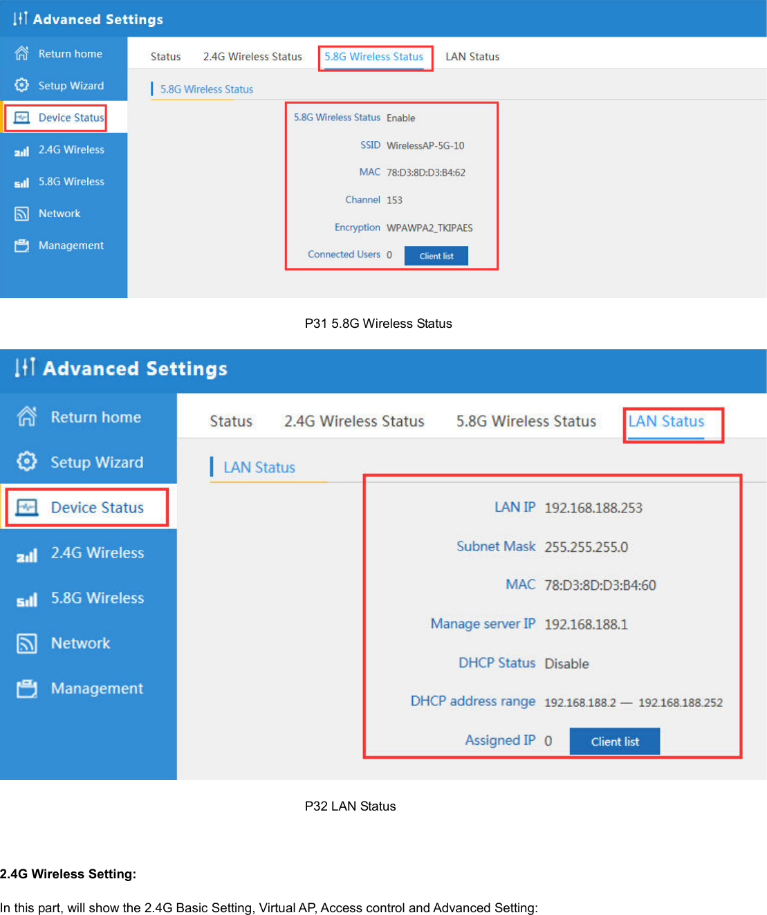 Page 17 of Yunlink Technology P48 Outdoor Access Point User Manual HWAP80 P48                                  