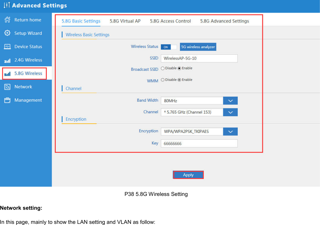 Page 22 of Yunlink Technology P48 Outdoor Access Point User Manual HWAP80 P48                                  