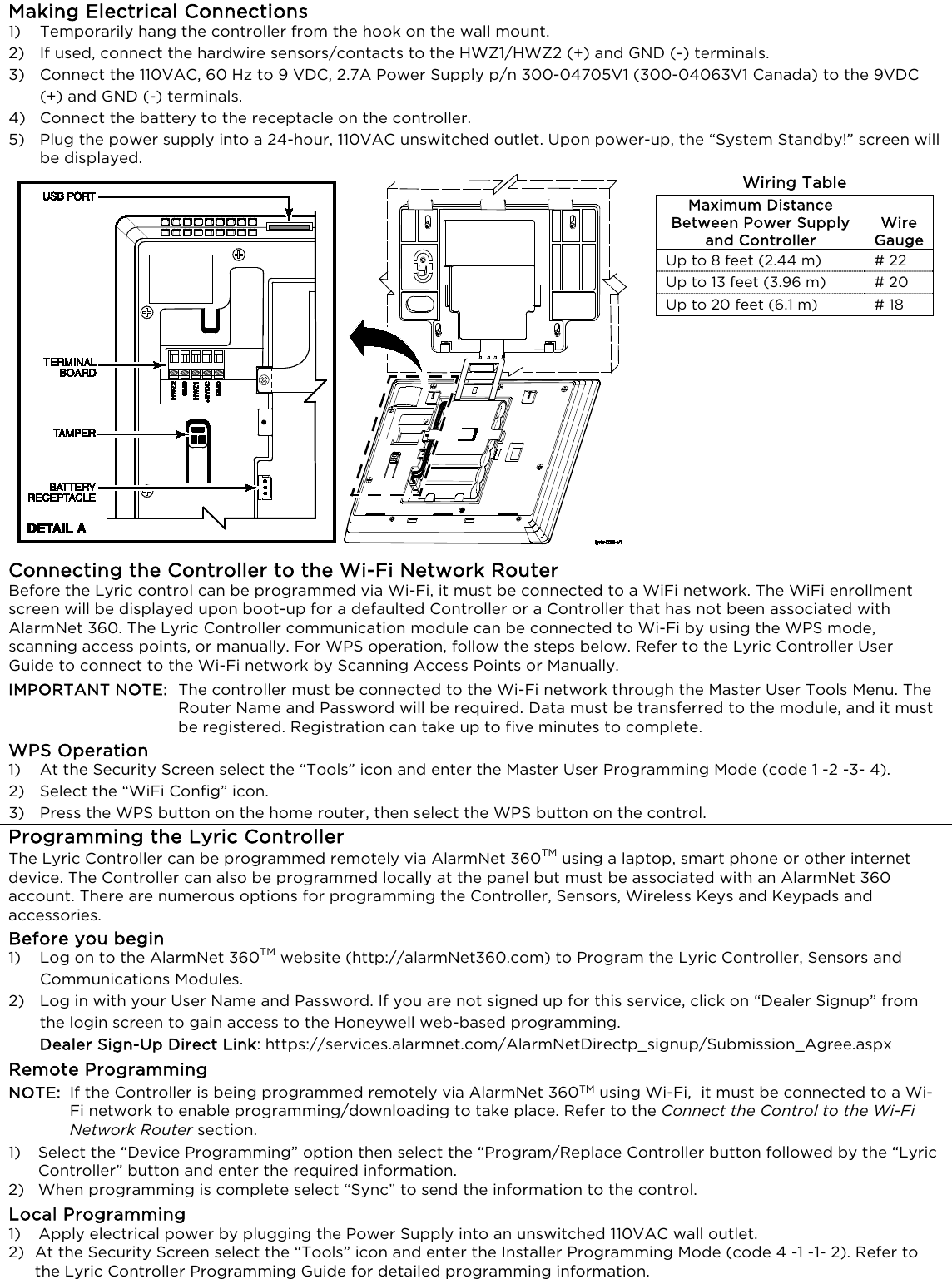 Page 2 of 4 - Installing The ADT QuickConnect Kit  B01J72OKAC Honeywell Lyric Z-Wave Controller LCP500-L Quick Install Guide