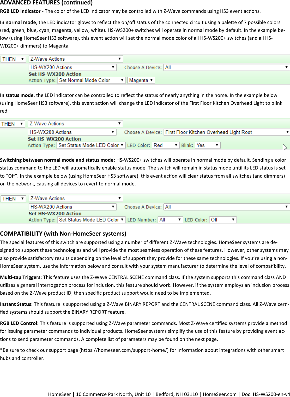 Page 3 of 4 - B079F5W7V6 Home Seer HS-WS200 Switch Manual
