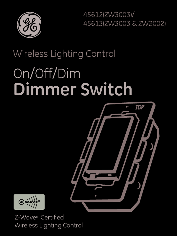 Z Wave Ge 45612 User Manual