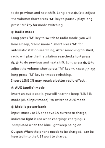 -+-+Insert LINE IN may receive better radio effect .