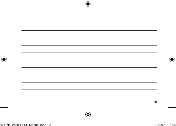 29BASELINE WIRELESS Manual.indd   29 19.09.12   15:01