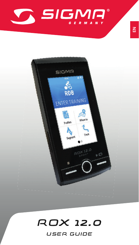 ZEITBIKE ROX-12-0 Bike Navigation Computer User Manual Manual ROX GPS ...