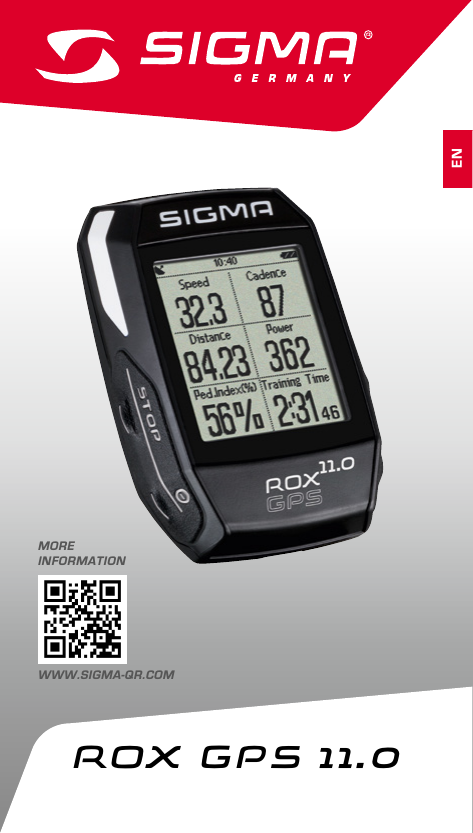 1ENROX GPS 11.0 MORE  INFORMATION WWW.SIGMA-QR.COM