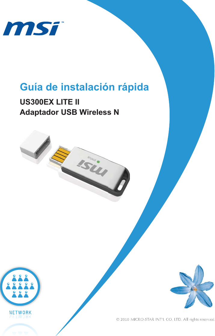 Guía de instalación rápida US300EX LITE IIAdaptador USB Wireless N