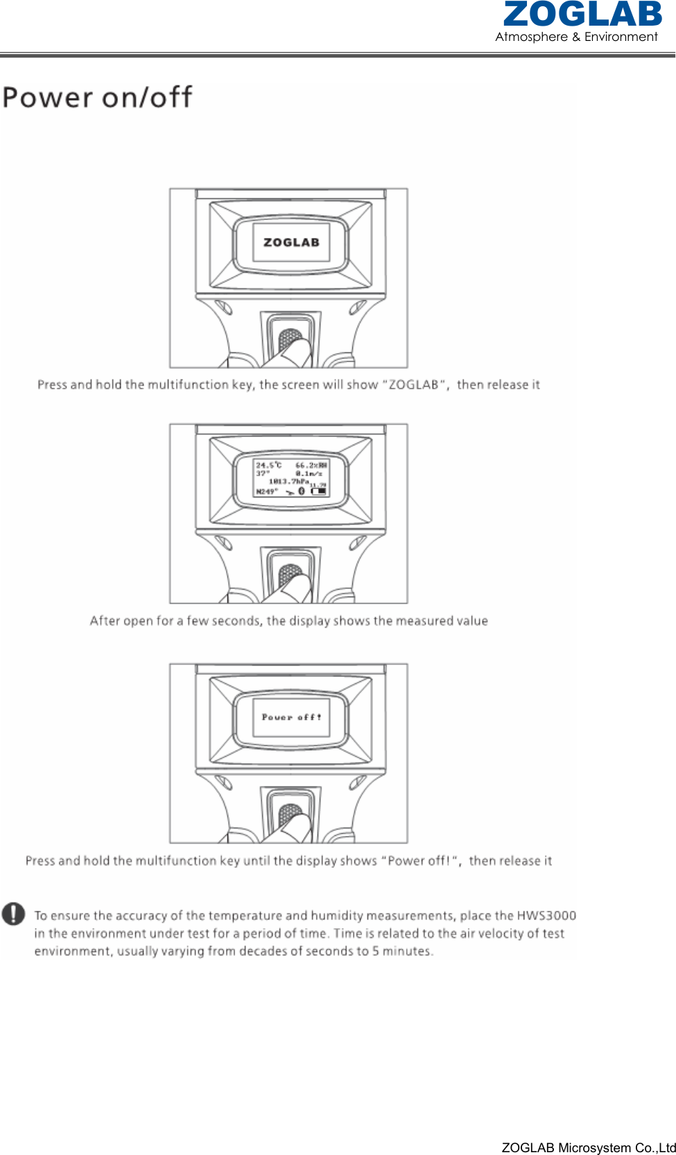 Atmosphere &amp; Environment ZOGLAB                                                                                                                                                            ZOGLAB Microsystem Co.,Ltd  