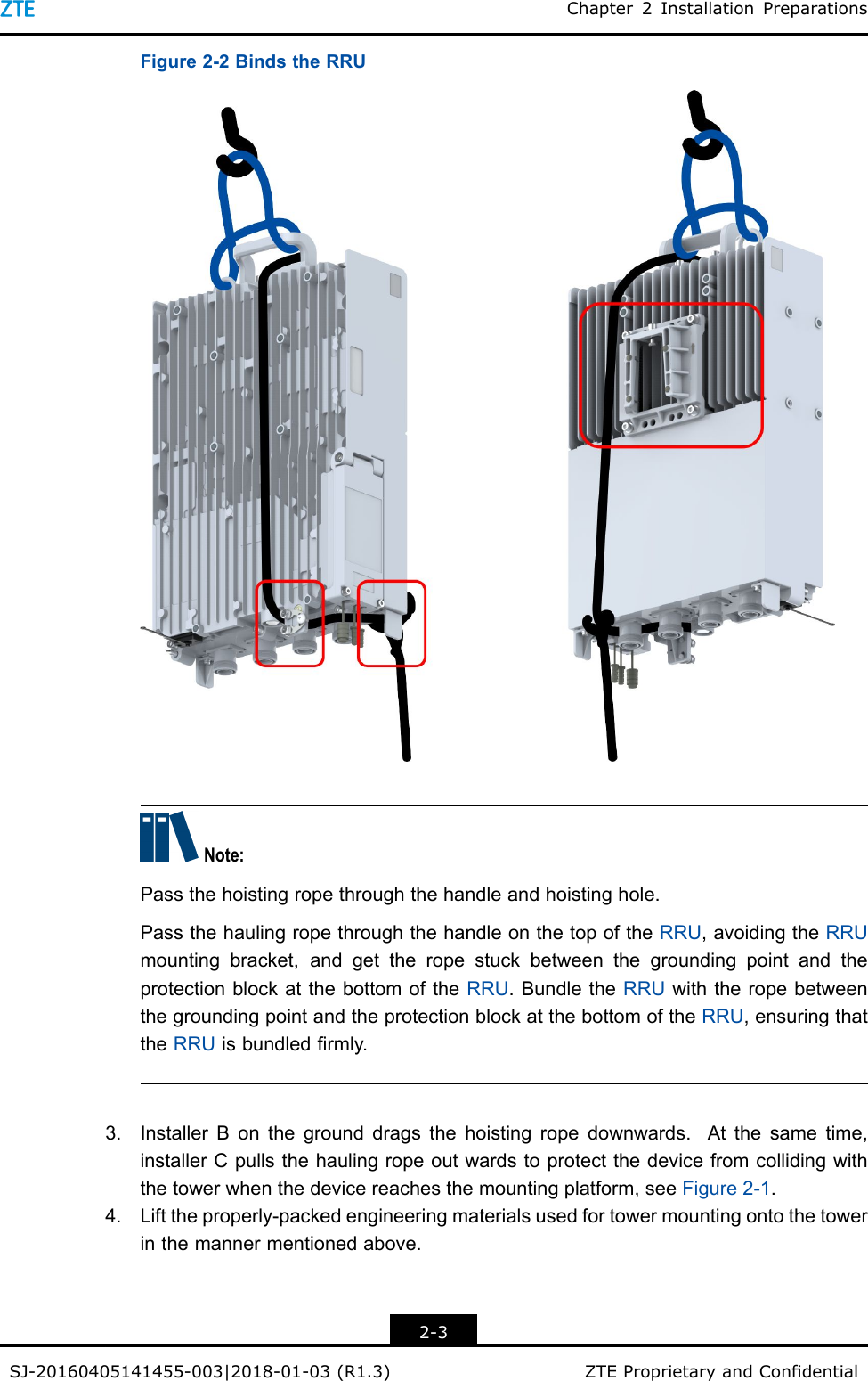 Page 11 of ZTE R8854S2600 Macro Radio Remote Unit User Manual part 1