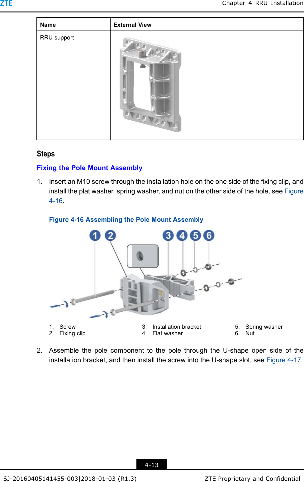 Page 31 of ZTE R8854S2600 Macro Radio Remote Unit User Manual part 1