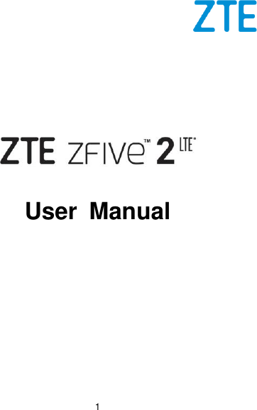  1             User  Manual    