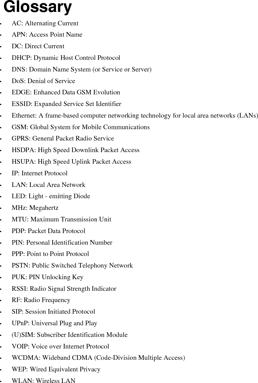•  WPA　-PSK: Wi-Fi Protected Access–PreShared Key 