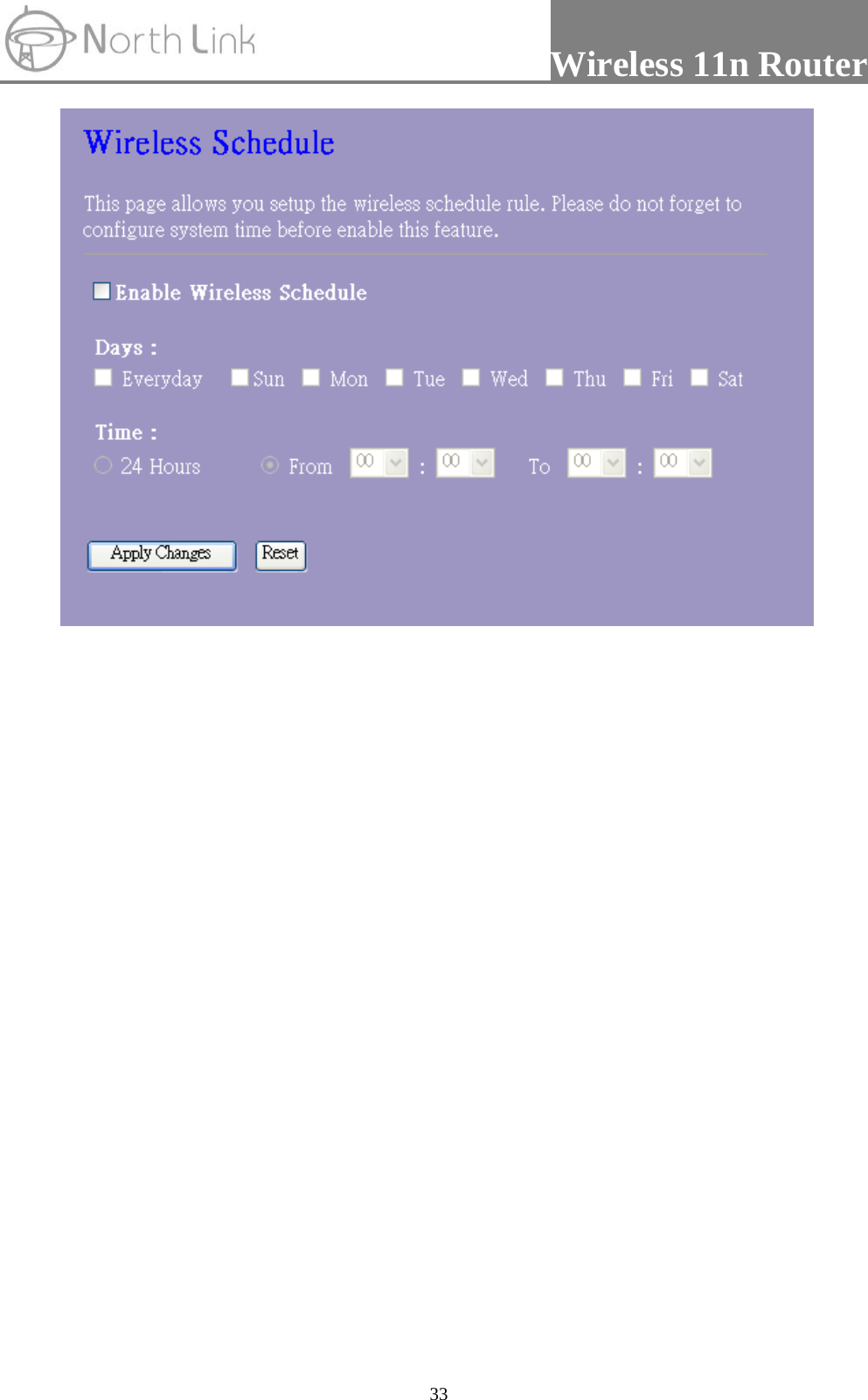                 Wireless 11n Router   33  