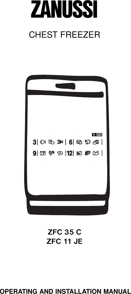 Page 1 of 12 - Zanussi Zanussi-Zfc-11-Je-Users-Manual- 820_41_89_66_01verzio.qxp  Zanussi-zfc-11-je-users-manual