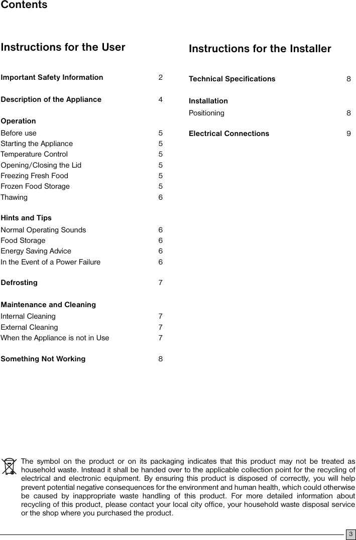 Page 3 of 12 - Zanussi Zanussi-Zfc-11-Je-Users-Manual- 820_41_89_66_01verzio.qxp  Zanussi-zfc-11-je-users-manual