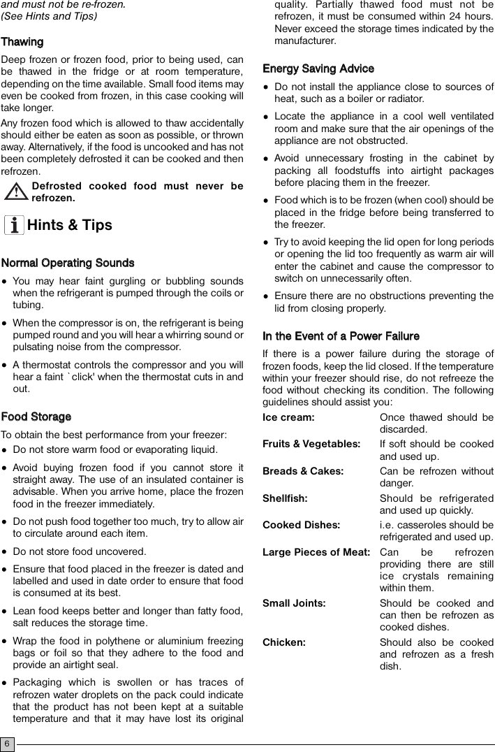 Page 6 of 12 - Zanussi Zanussi-Zfc-11-Je-Users-Manual- 820_41_89_66_01verzio.qxp  Zanussi-zfc-11-je-users-manual