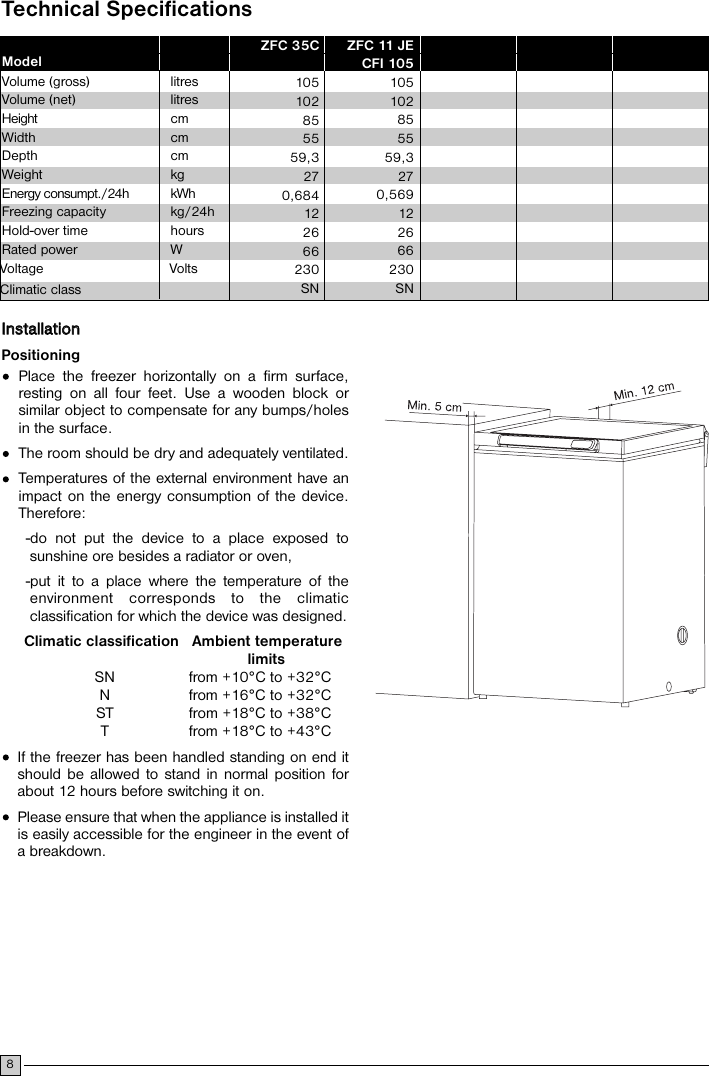 Page 8 of 12 - Zanussi Zanussi-Zfc-11-Je-Users-Manual- 820_41_89_66_01verzio.qxp  Zanussi-zfc-11-je-users-manual