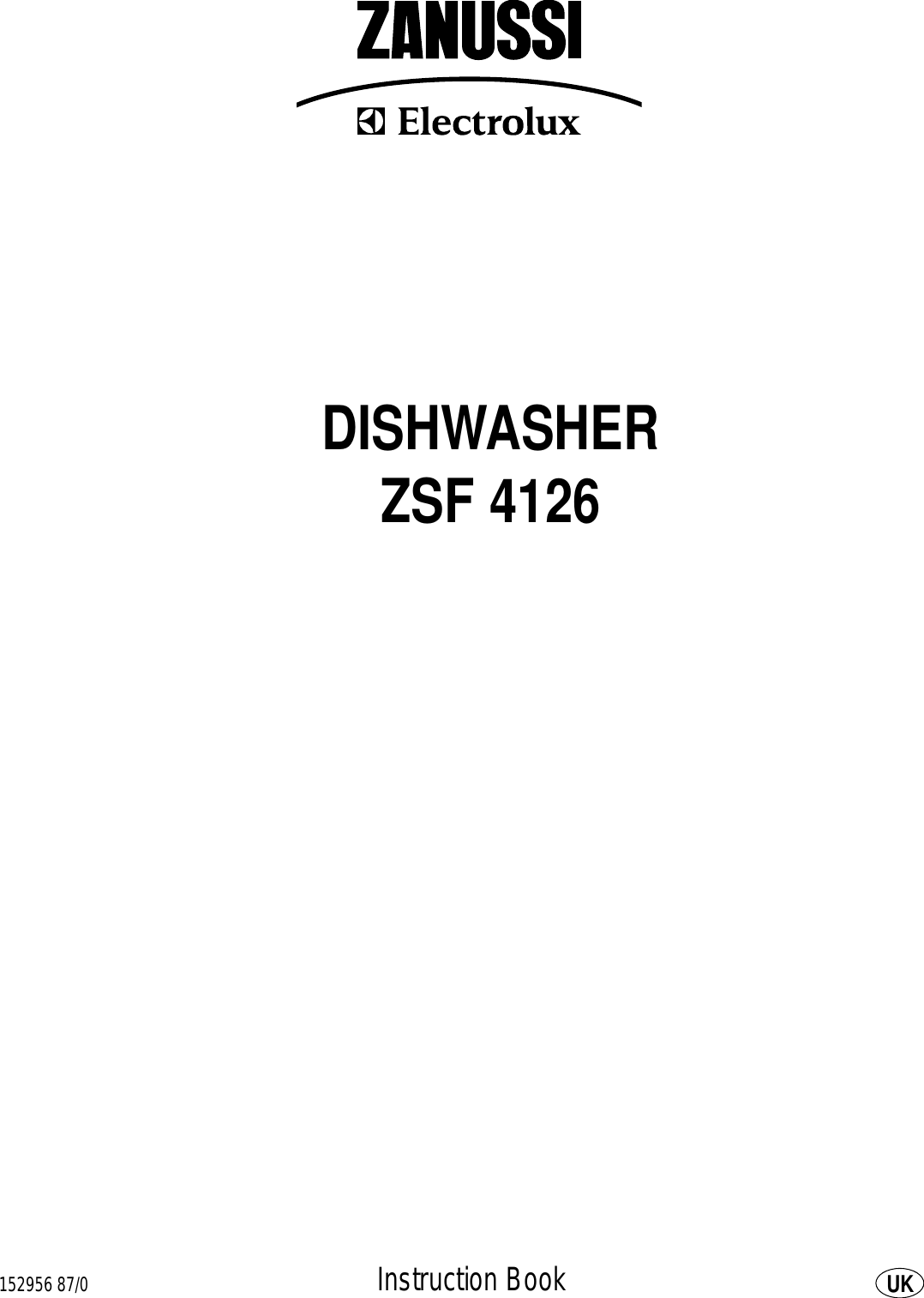 Zanussi Zsf 4126 Users Manual