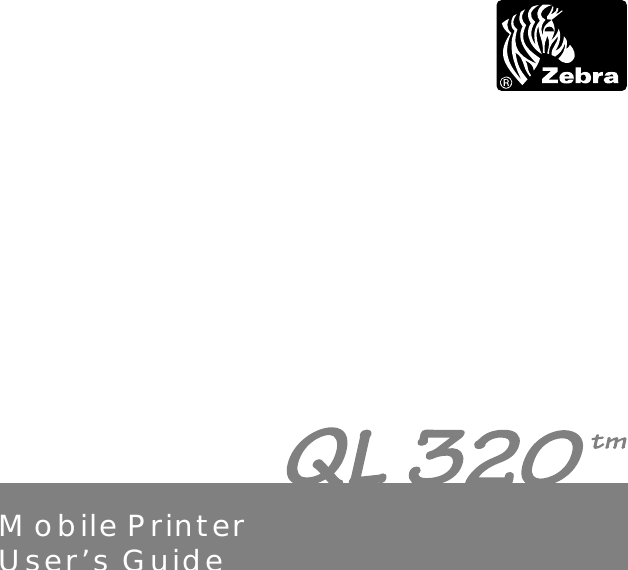 Mobile PrinterUser’s Guide