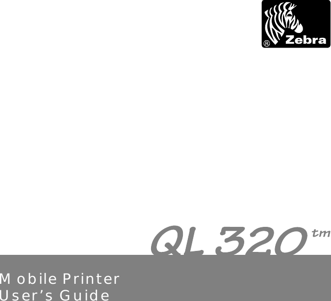 Mobile PrinterUser’s Guide