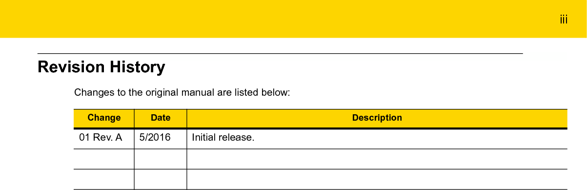 iv WT6000 User Guide