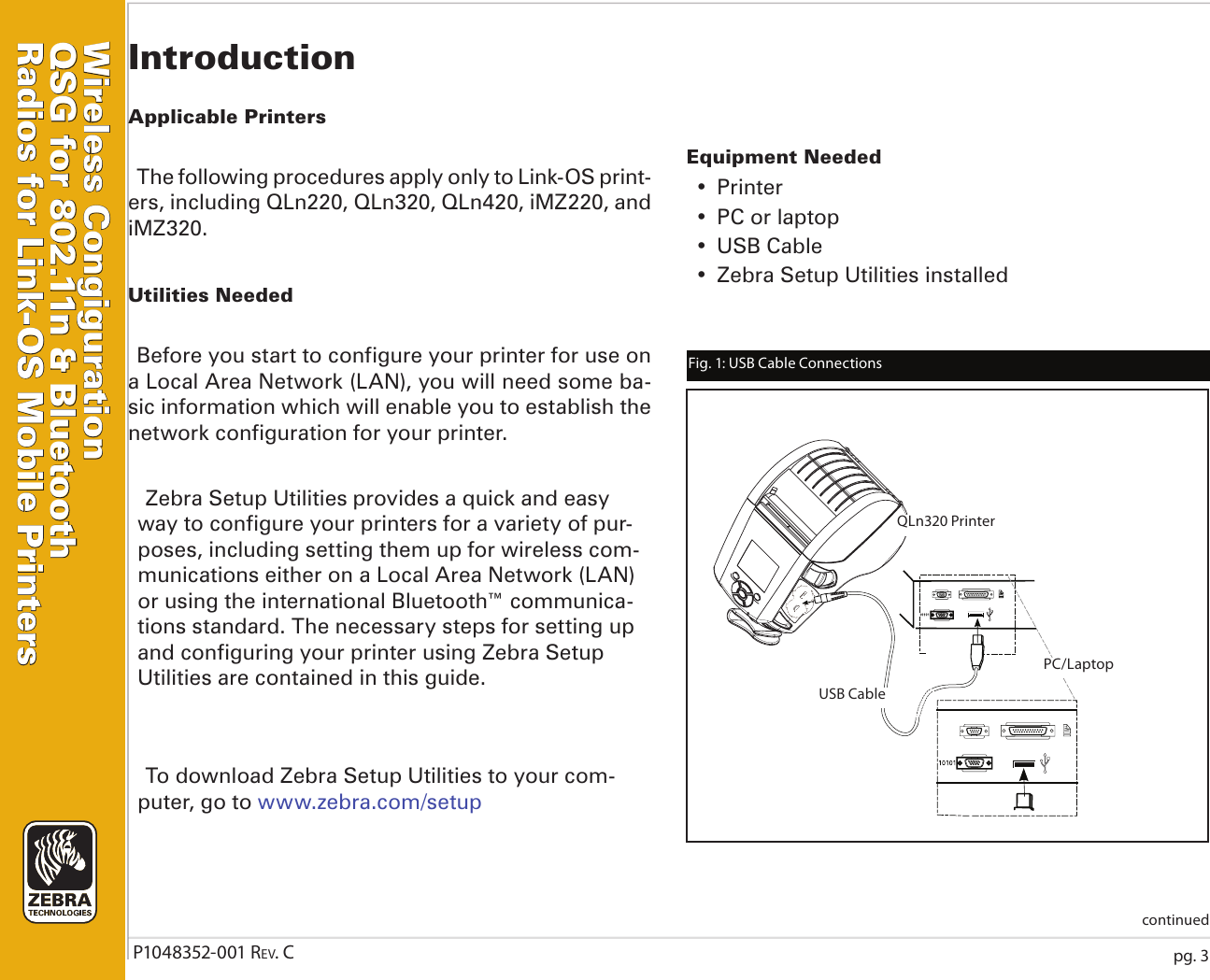 Page 4 of 11 - Zebra Zebra-Zebra-P1048352-001-Users-Manual- P1048352-001 Zebra-zebra-p1048352-001-users-manual