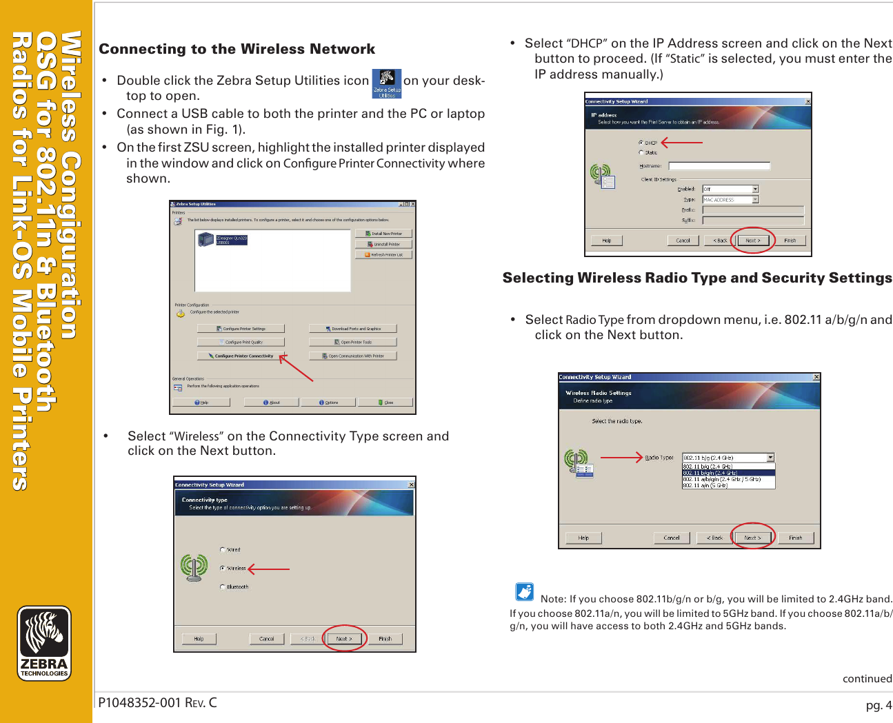 Page 5 of 11 - Zebra Zebra-Zebra-P1048352-001-Users-Manual- P1048352-001 Zebra-zebra-p1048352-001-users-manual
