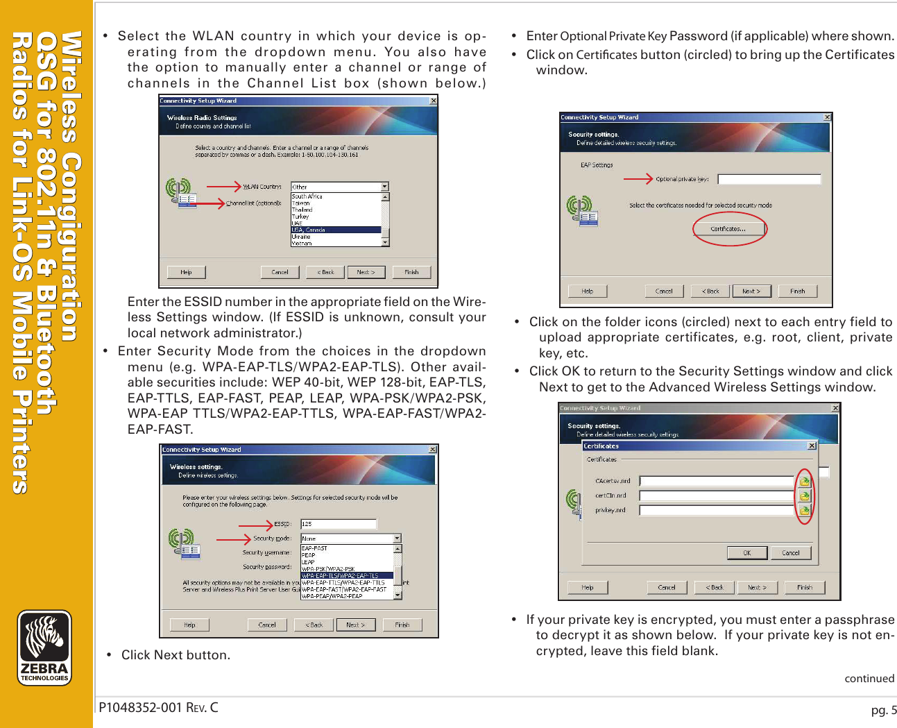 Page 6 of 11 - Zebra Zebra-Zebra-P1048352-001-Users-Manual- P1048352-001 Zebra-zebra-p1048352-001-users-manual