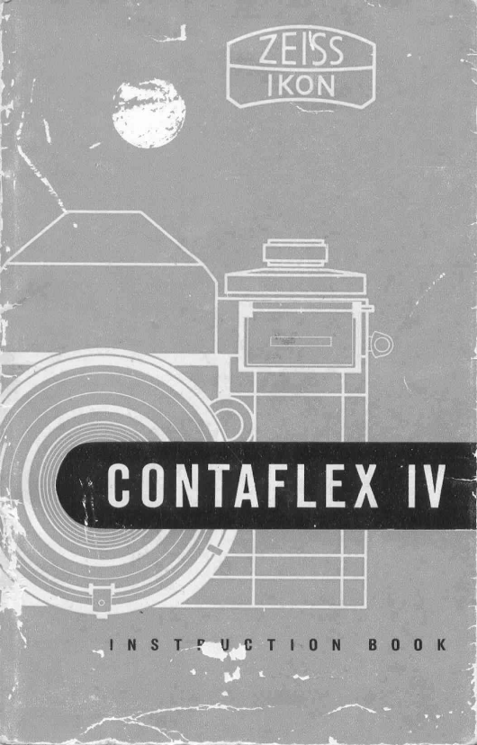 Zeiss Ikon Contaflex Iv able Instruction Book