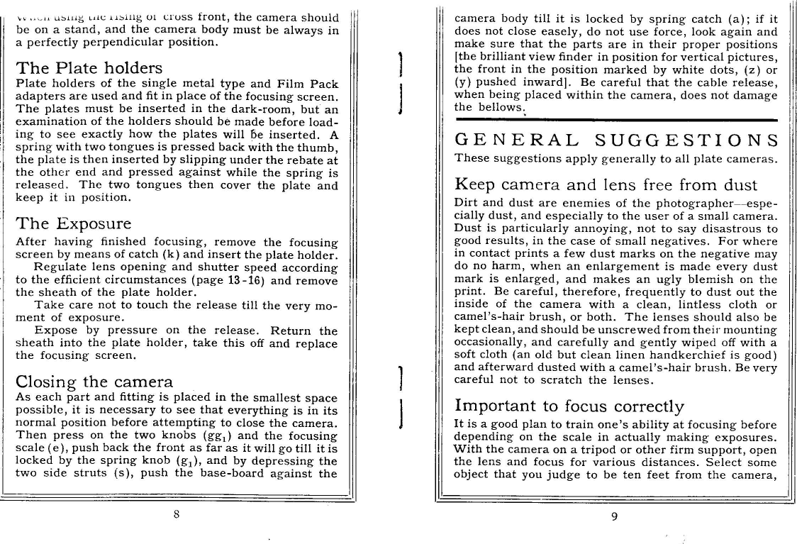 Zeiss Ikon Maximar Instruction Manual