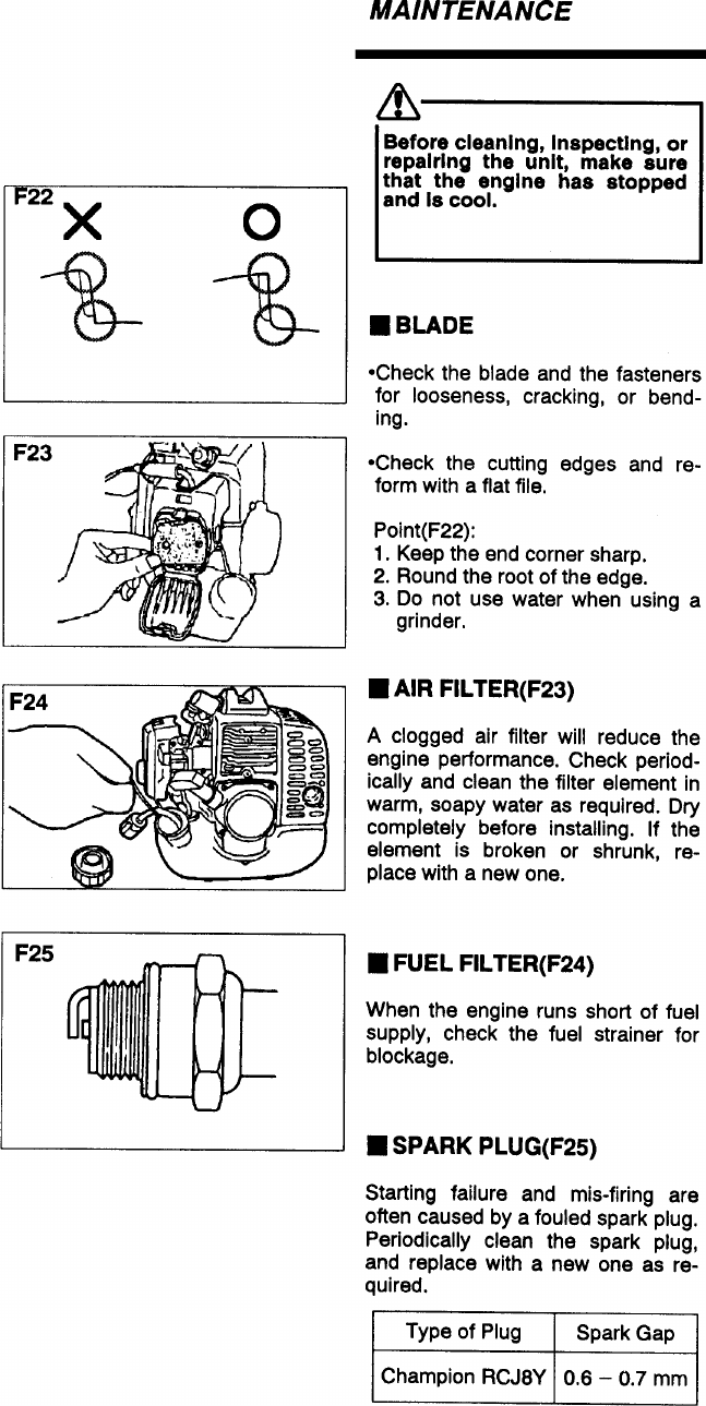 Page 8 of 10 - Zenoah Zenoah-Bc340Dwm-Users-Manual-  Zenoah-bc340dwm-users-manual