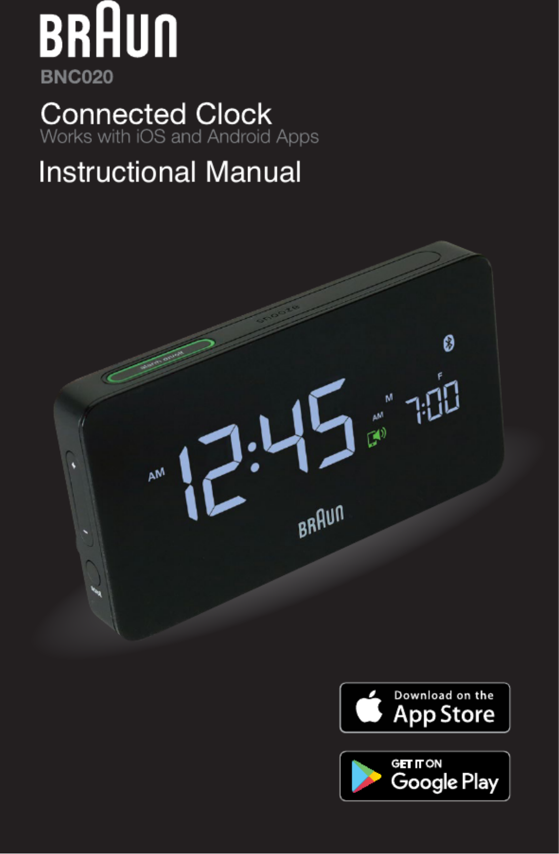 Zeon Far East BNC020 Bluetooth Alarm Clock User Manual Manual