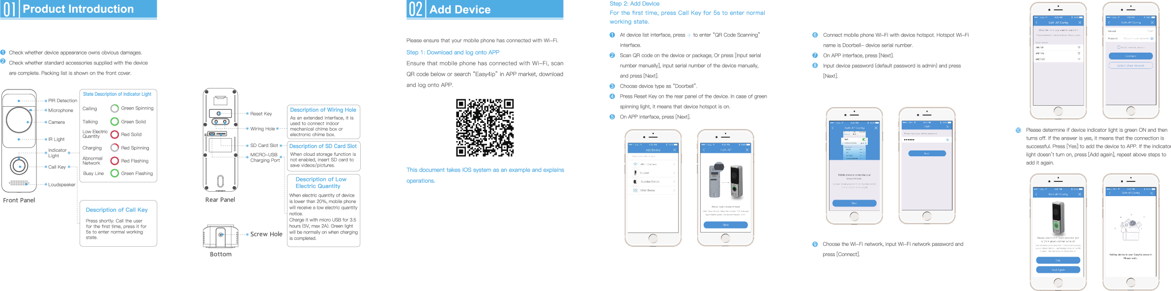 Page 1 of Zhejiang Dahua Vision Technology DHI-DB10 Doorbell User Manual 