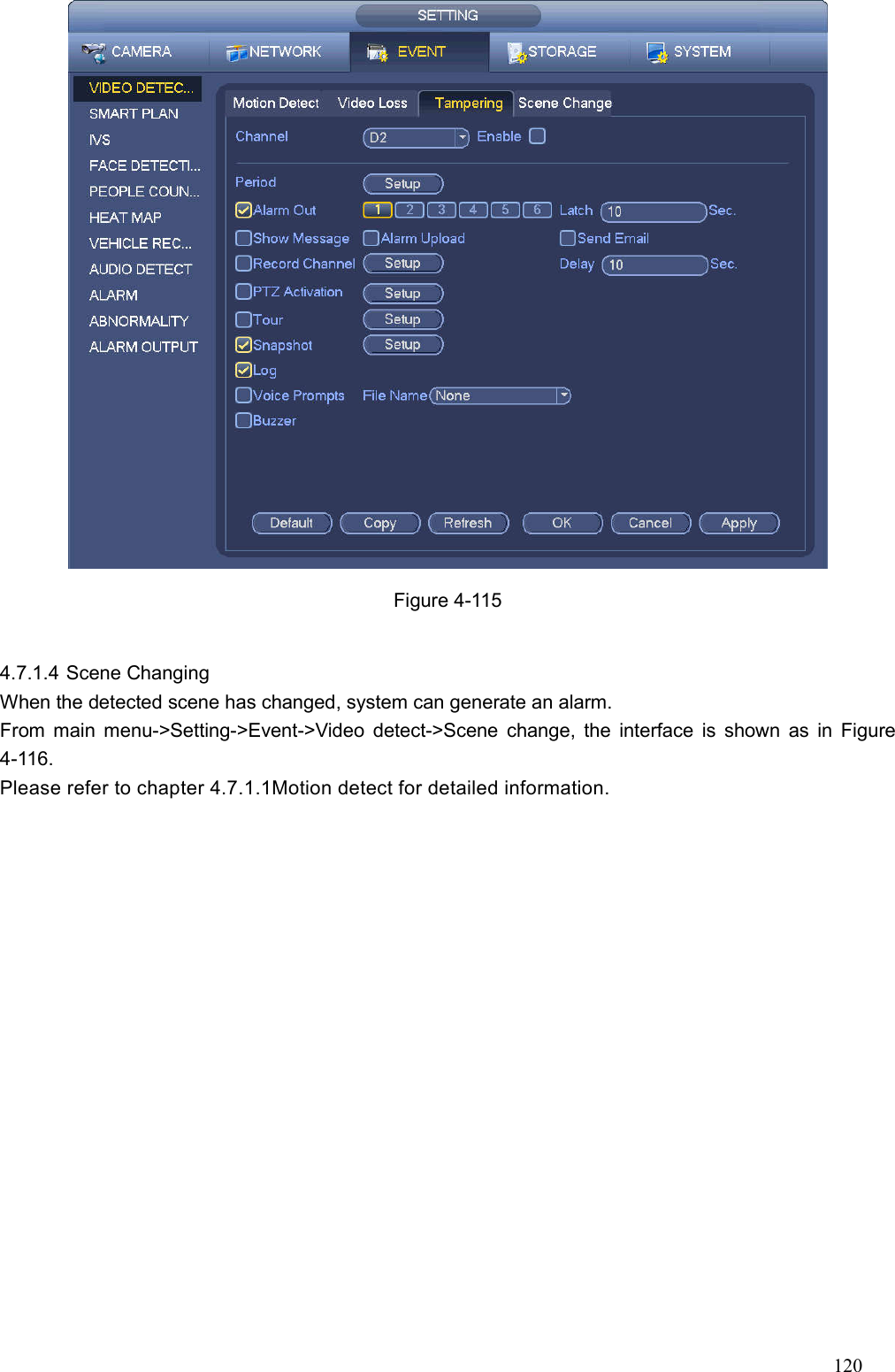 Page 35 of Zhejiang Dahua Vision Technology DHNVR21HSW Network Video Recorder User Manual  2