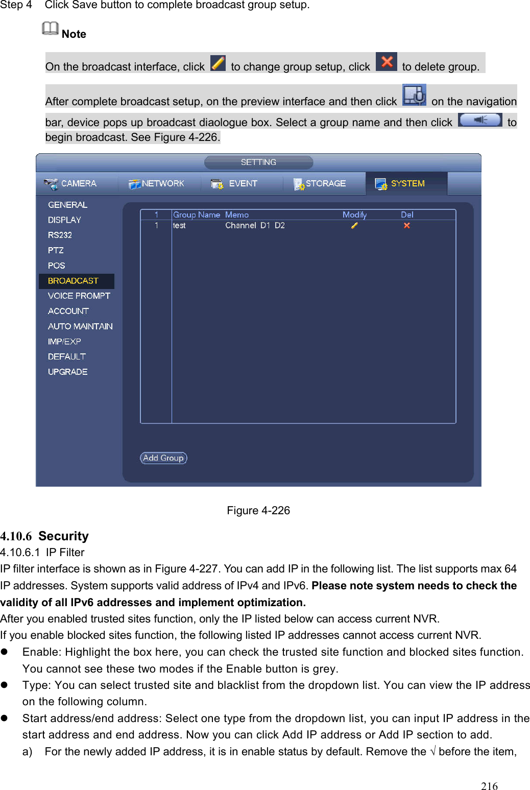 Page 31 of Zhejiang Dahua Vision Technology DHNVR21HSW Network Video Recorder User Manual  3