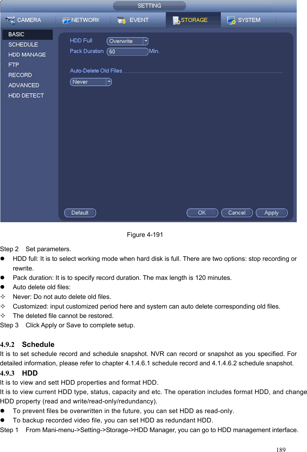 Page 4 of Zhejiang Dahua Vision Technology DHNVR21HSW Network Video Recorder User Manual  3