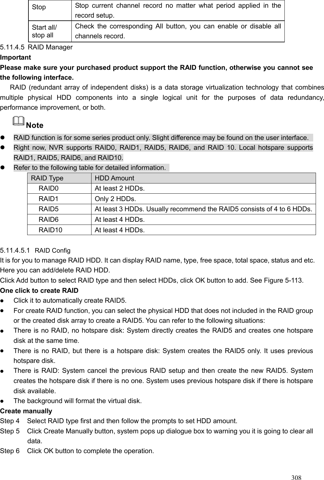 Page 23 of Zhejiang Dahua Vision Technology DHNVR21HSW Network Video Recorder User Manual  4