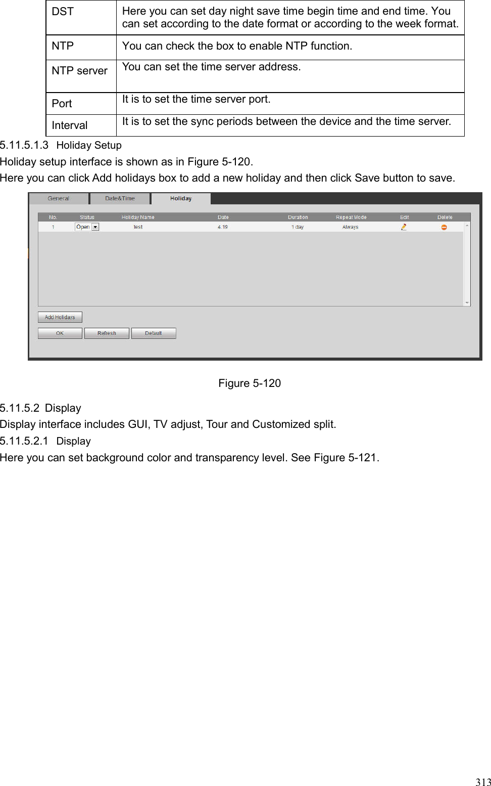 Page 28 of Zhejiang Dahua Vision Technology DHNVR21HSW Network Video Recorder User Manual  4